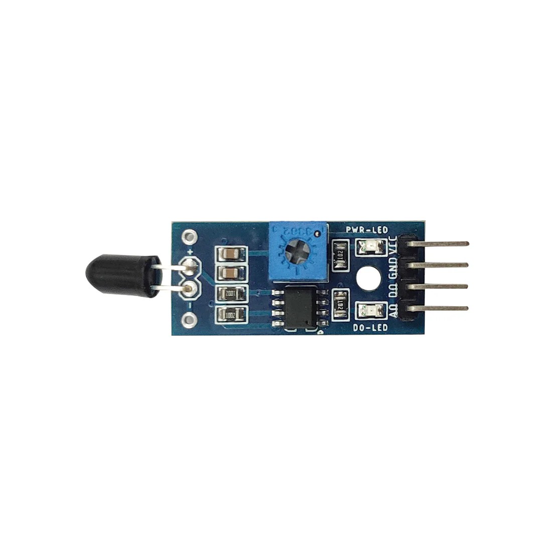 Arduino-flame-sensor-fire-infrared-IR-sensor-module-in-Pakistan.jpg Infrared IR Flame Sensor Module for Arduino - Image 2
