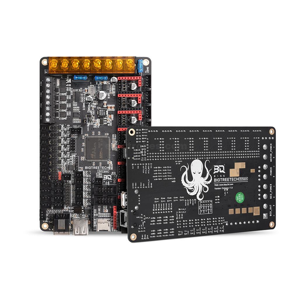 Bigtreetech-octopus-v1.1-32-bit-3d-printer-control-board.jpg BIGTREETECH Octopus V1.1 Control Board 32bit Compatible TFT Series Screen, Support DIY Klipper Firmware and Raspberry Pi Online Printing for Voron V2.4 Upgrade 3D Printer