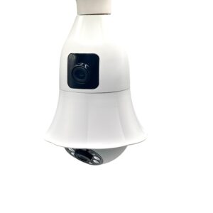Bulb WIFI Dual 2 Lens 2MP Double Camera WIFI Smart V380 Pro Camera