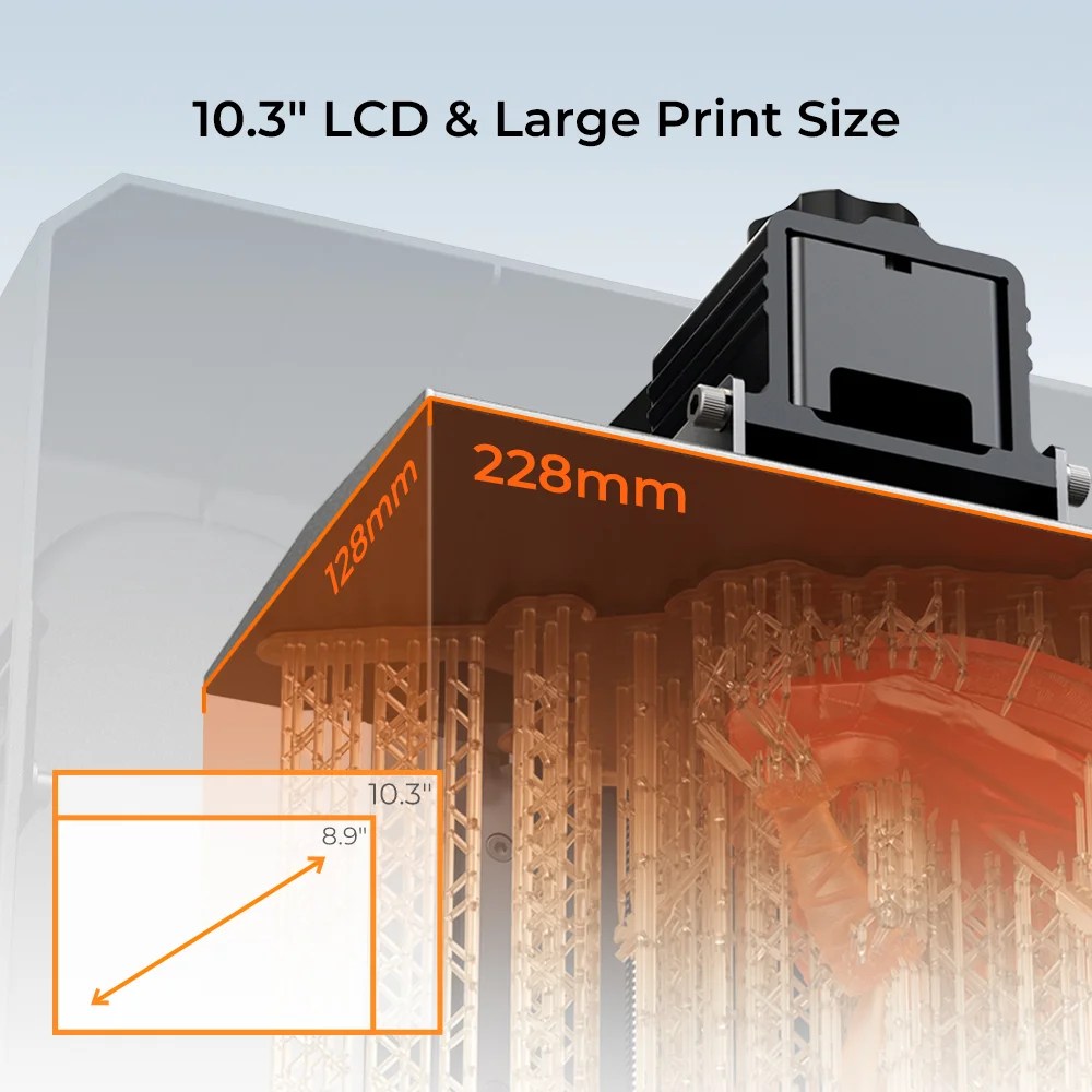 Creality-HALOT-MAGE-8K-Resin-3D-Printer-128mmx128mm-size-at-best-price-in-pakistan.jpg Creality HALOT-MAGE 8K Resolution Resin 3D Printer - Image 3