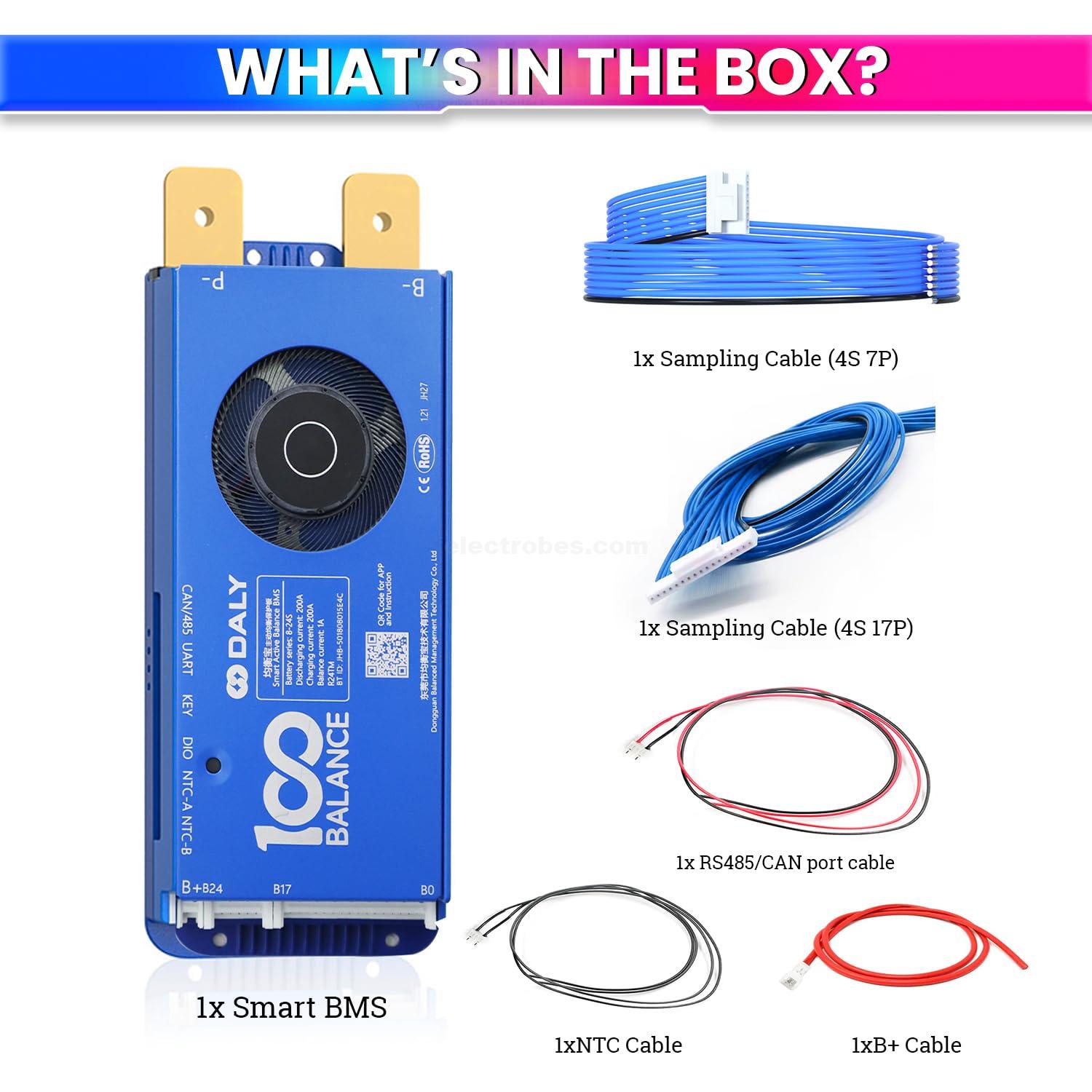 DALY-100-balance-BMS-200A-8-24S-24-72V-BMS-with-1A-Active-Balancer-and-Builtin-Bluetooth-for-Lithium-ion-LFP-LTO-Battery-Pack-in-Pakistan.jpg DALY 200A 8S-24S Smart BMS with UART, RS485, CAN Port and 1A Active Balancer with Build-in Bluetooth - Image 10