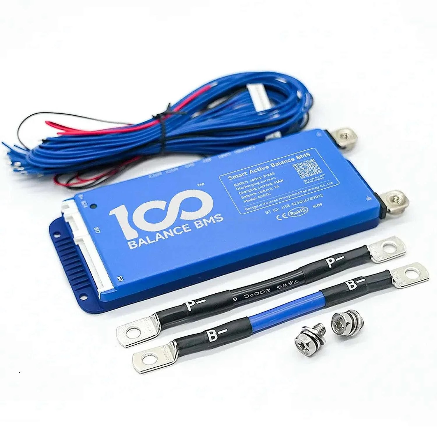 DALY-BMS-150A-8S-24S-24-72V-BMS-with-1A-Active-Balancer-and-Builtin-Bluetooth-for-Lithium-LFP-LTO-Battery-Pack-in-Pakistan.jpg DALY 150A 8S-24S Smart BMS with UART, RS485, CAN Port and 1A Active Balancer with Build-in Bluetooth - Image 3