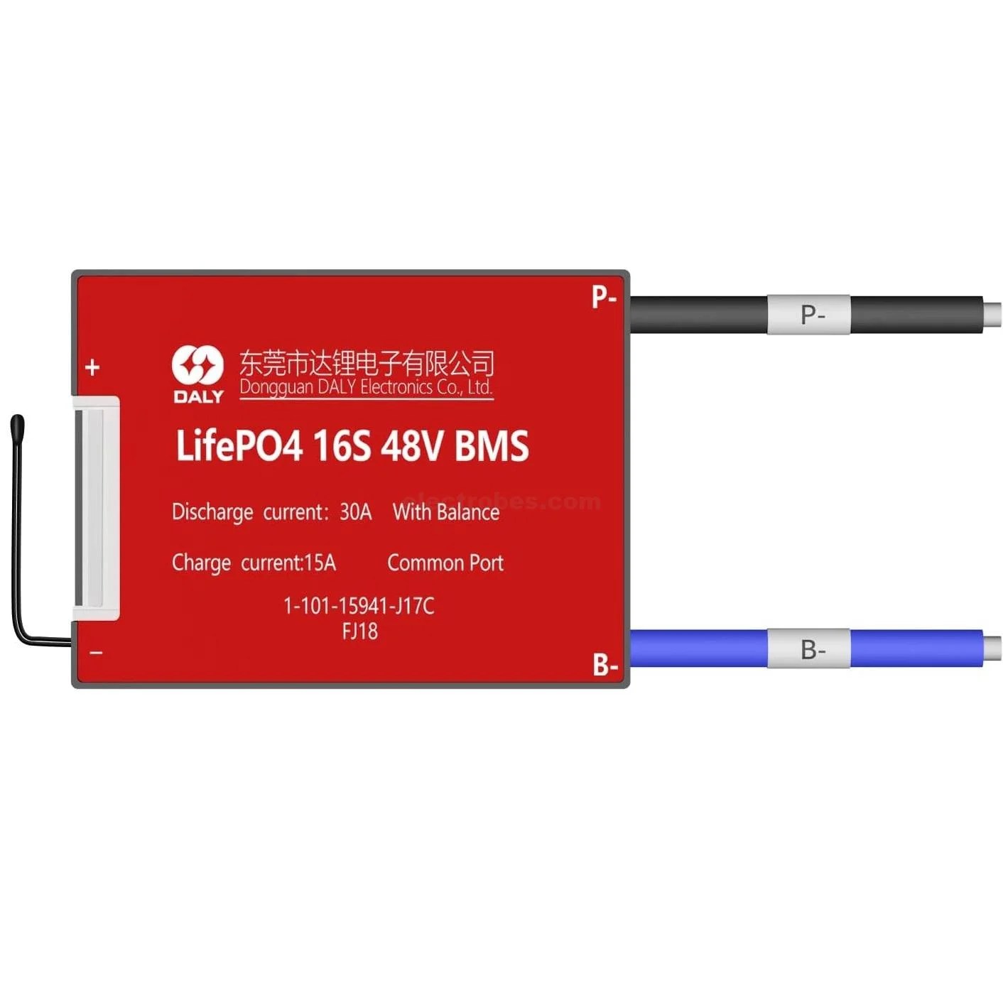 DALY-BMS-16S-30A-48V-LifePO4-PCB-Protection-Board-with-Balance-Wire-for-LiFePO4-16-Cells-48V-Lithium-Battery-Pack.jpg DALY BMS LFP LifePo4 16S 48V 30A BMS Battery Management System for Lifepo4 Battery Pack Balanced Charging Board - Image 3