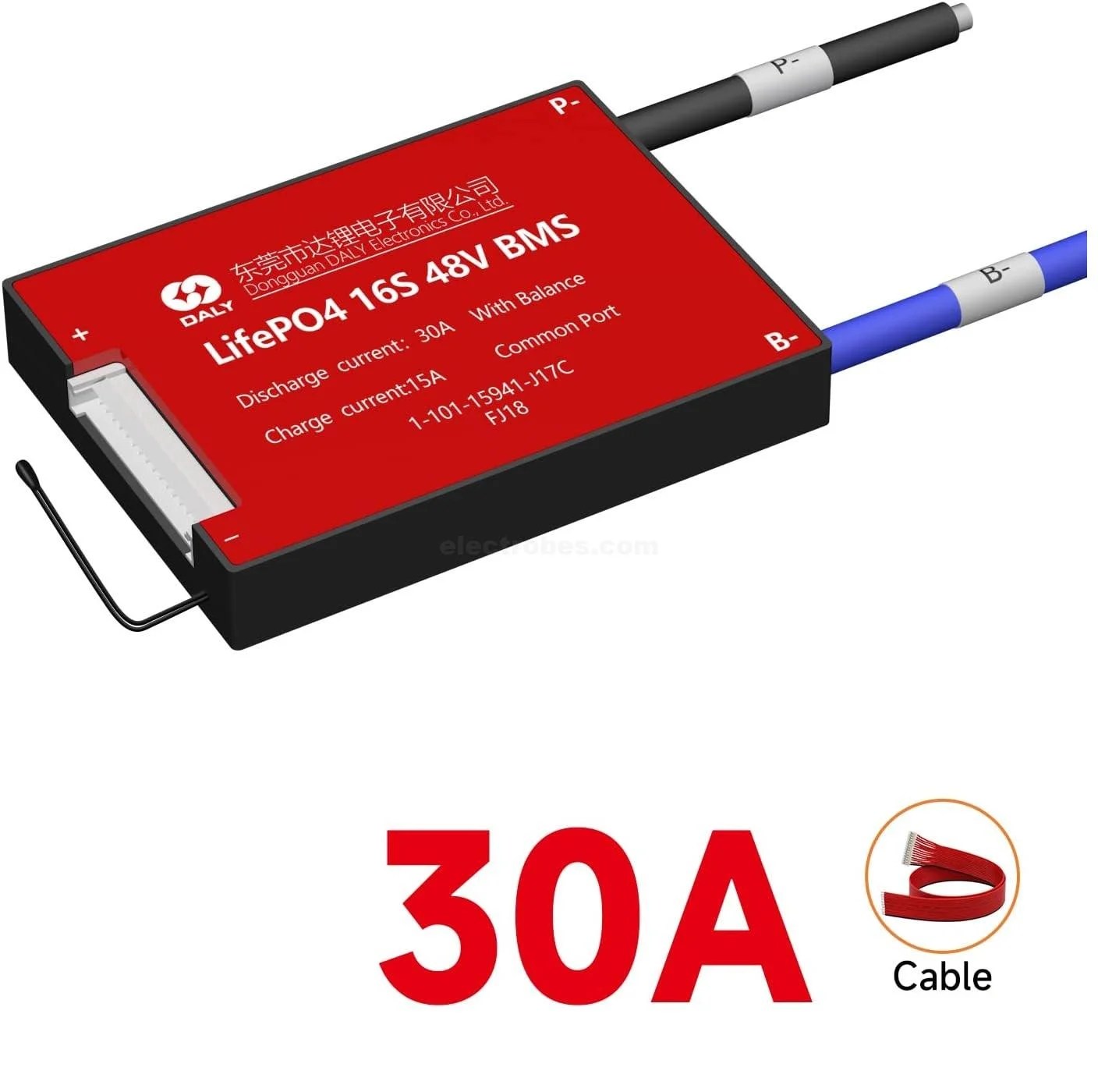 DALY-BMS-16S-48V-30A-LifePO4-PCB-Protection-Board-with-Balance-Wire-and-Temperature-Sensor-for-LiFePO4-16-Cells-48V-Lithium-Battery-Pack-in-Pakistan.jpg DALY BMS LFP LifePo4 16S 48V 30A BMS Battery Management System for Lifepo4 Battery Pack Balanced Charging Board