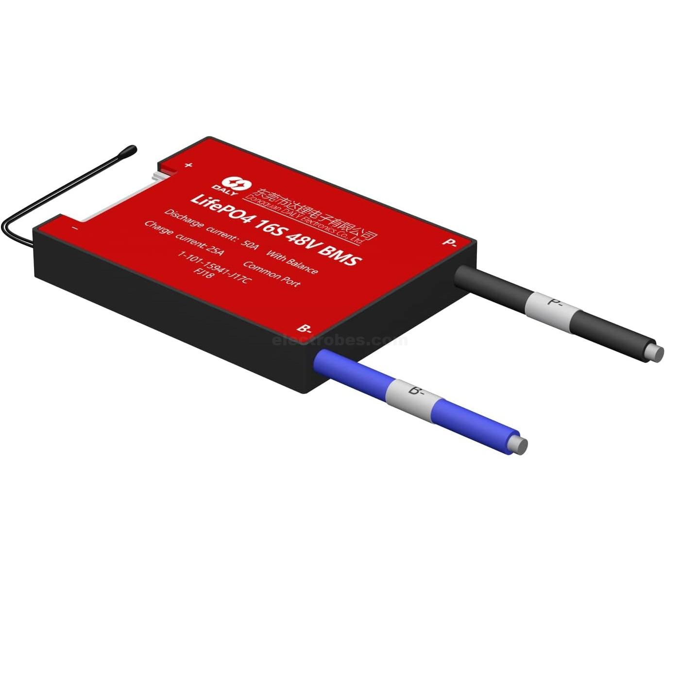 DALY-BMS-16S-48V-LifePO4-PCB-Protection-Board-with-Balance-Wire-and-Temperature-Sensor-for-LiFePO4-16-Cells-48V-Lithium-Battery-Pack-price-in-pakistan.jpg DALY BMS LFP LifePo4 16S 48V 50A BMS Battery Management System for Lifepo4 Battery Pack Balanced Charging Board - Image 2