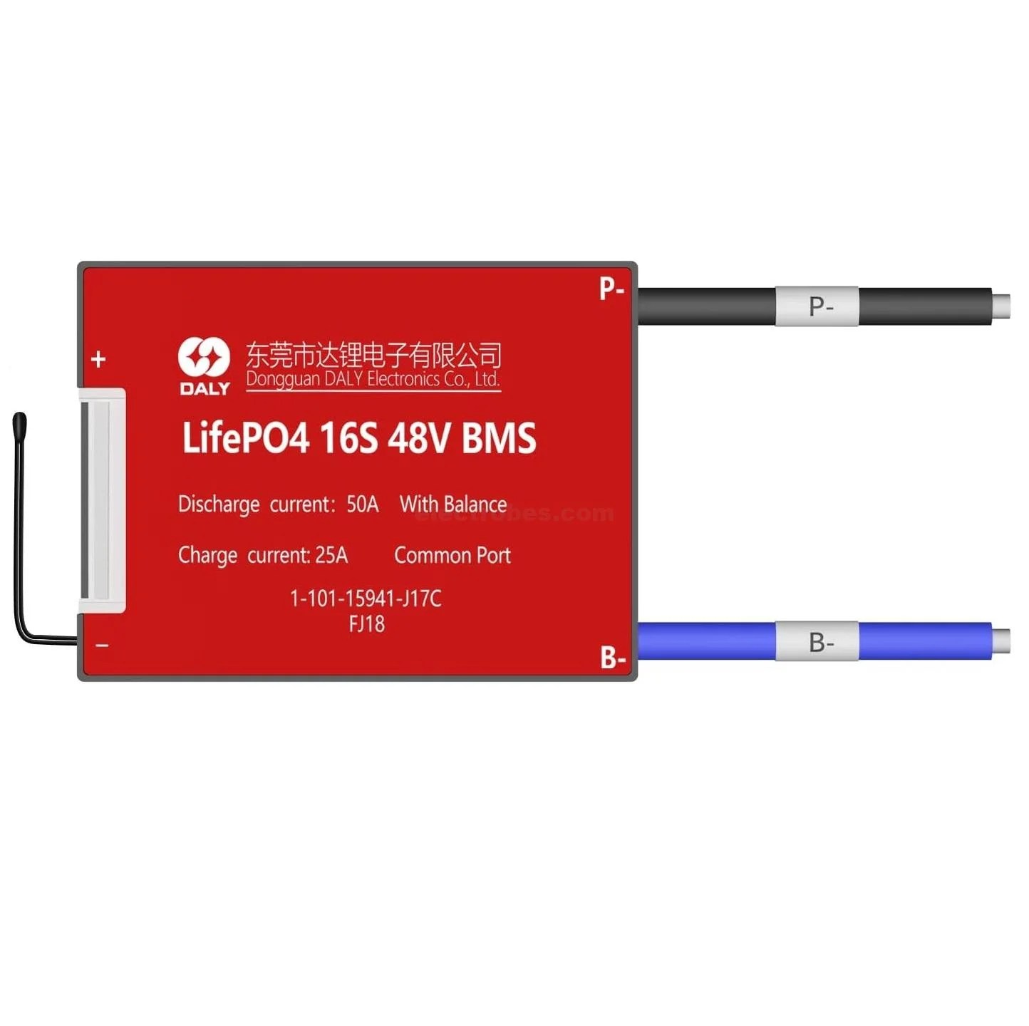 DALY-BMS-16S-48V-LifePO4-PCB-Protection-Board-with-Balance-Wire-for-LiFePO4-16-Cells-48V-Lithium-Battery-Pack.jpg DALY BMS LFP LifePo4 16S 48V 50A BMS Battery Management System for Lifepo4 Battery Pack Balanced Charging Board - Image 4