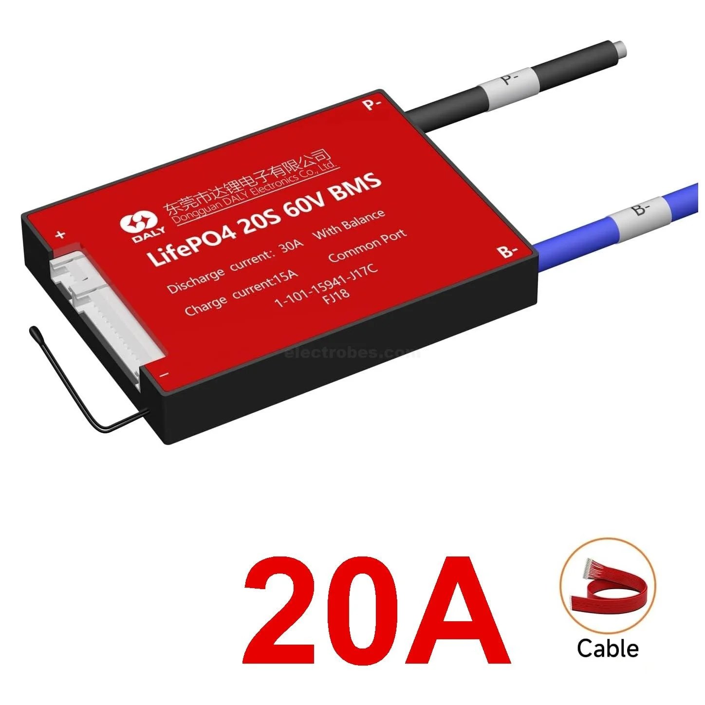 DALY-BMS-20S-60V-30A-3.2V-LiFePO4-Battery-Protection-Module-PCB-Protection-Board-with-Balance-Leads-Wires-NTC-BMS-for-60V-Battery-Pack-in-Pakistan-1.jpg DALY BMS LFP LifePo4 20S 60V 20A BMS Battery Management System for Lifepo4 Battery Pack Balanced Charging Board