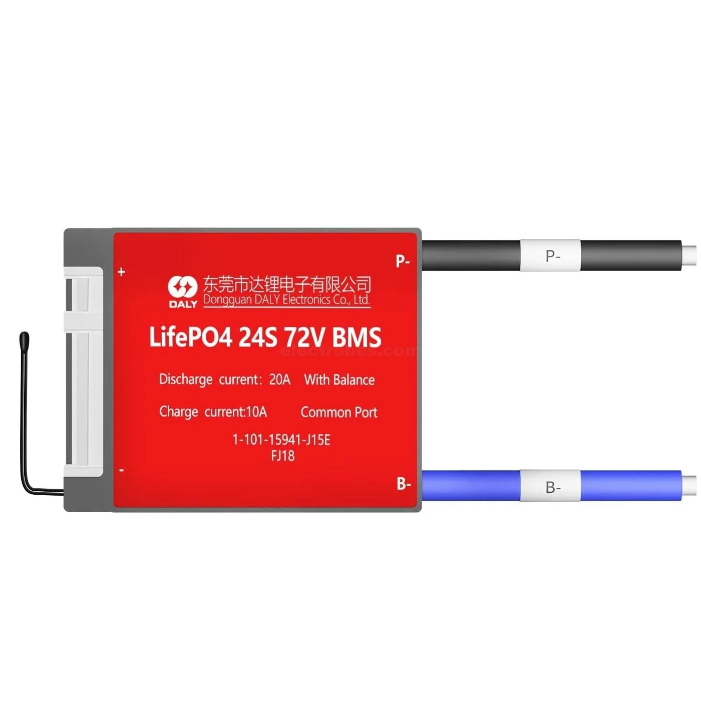 DALY-BMS-24S-72V-20A-LiFePO4-Battery-Protection-Module-PCB-Protection-Board-with-Balance-Leads-Wires-NTC-BMS-for-72V-Battery-Pack-for-e-bike-in-Pakistan.jpg DALY BMS LFP LifePo4 24S 72V 20A BMS Battery Management System for Lifepo4 Battery Pack Balanced Charging Board - Image 2