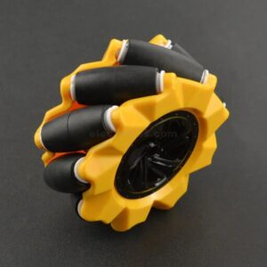 Mecanum Wheel, 80mm Omni-Directional for Smart Robot Car Right and Left Pair