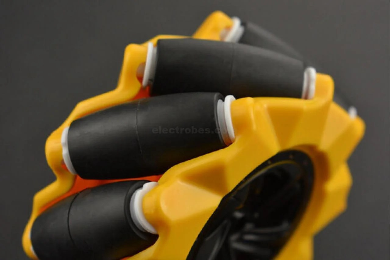 DF-FIT0654_2-1280x853h.jpg Mecanum Wheel, 80mm Omni-Directional for Smart Robot Car Right and Left Pair - Image 4