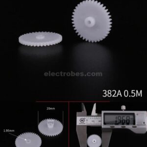 DIY 382A Motor Gear Single layer 38 teeth Plastic Plate