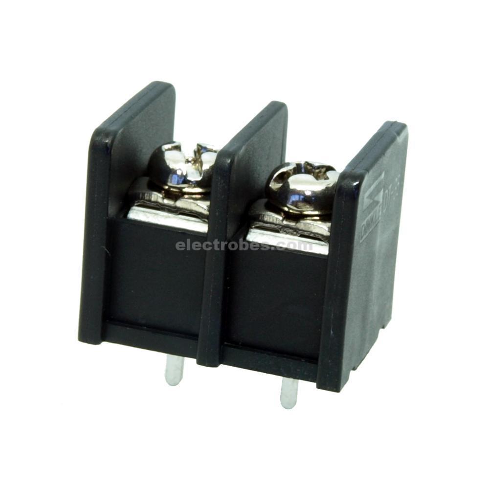 DT-35B01W-02P.jpg 2-Pins BARRIER TERMINAL BLOCK 20A 2-WAY