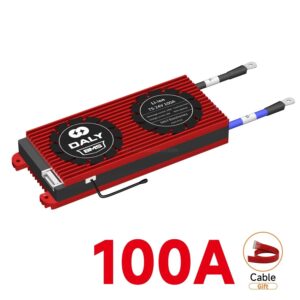 DALY BMS Li-ion 7S 24V 100A BMS Battery Management System for 18650 Battery Pack Balanced Charging Board