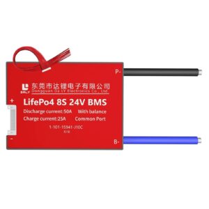 DALY BMS LFP LifePo4 8S 24V 50A BMS Battery Management System for Lifepo4 Battery Pack Balanced Charging Board