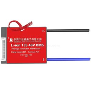 DALY BMS Li-ion 13S 48V 20A BMS Battery Management System for 18650 Battery Pack Balanced Charging Board
