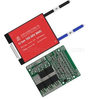 Daly-Li-ion-16s-60V-20Amp-Lithium-Battery-Protection-Board-with-Balance-PCM-BMS-board-for-e-bike-battery-pack-at-best-price-in-pakistan.jpg DALY BMS Li-ion 16S 60V 20A BMS Battery Management System for 18650 Battery Pack Balanced Charging Board - Image 2