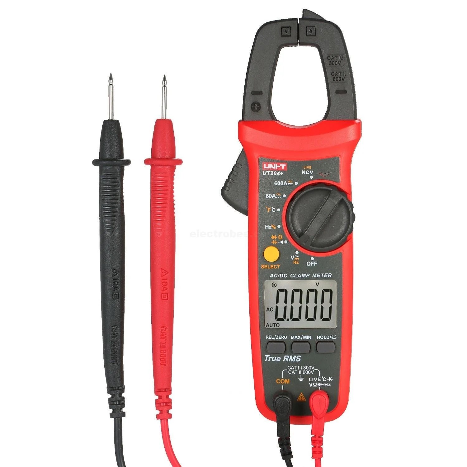 E10104-1-f95d-WqT9.jpg UNI-T UT204+ Digital Clamp Meter AC/DC Current Tester True RMS Auto Range Temperature measurement High Precision Multimeter - Image 5