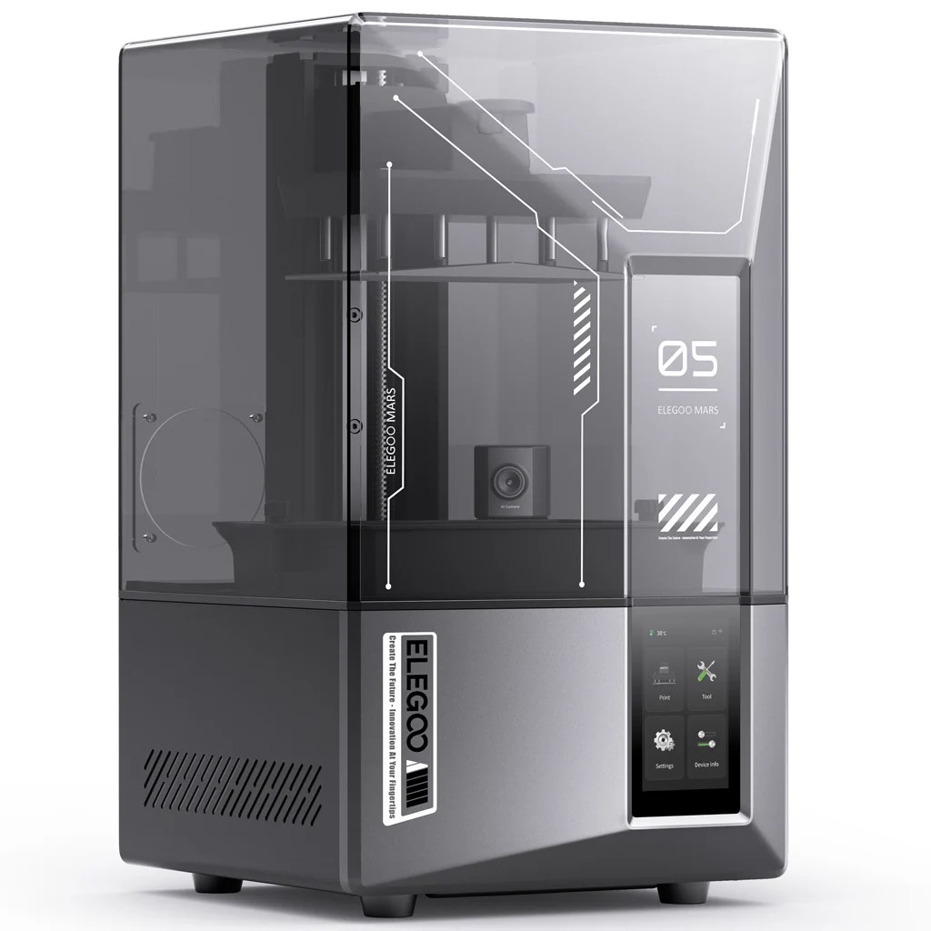 ELEGOO-Mars-5-Ultra-Resin-3D-Printer-9K-7-inch-Mono-LCD-High-Speed-Printing-150mmh-AI-Smart-Camera-WiFi-Transfer-Auto-Leveling-in-Pakistan-3.jpg Elegoo Mars 5 Ultra Resin 9K Resolution 3D Printer - Image 2