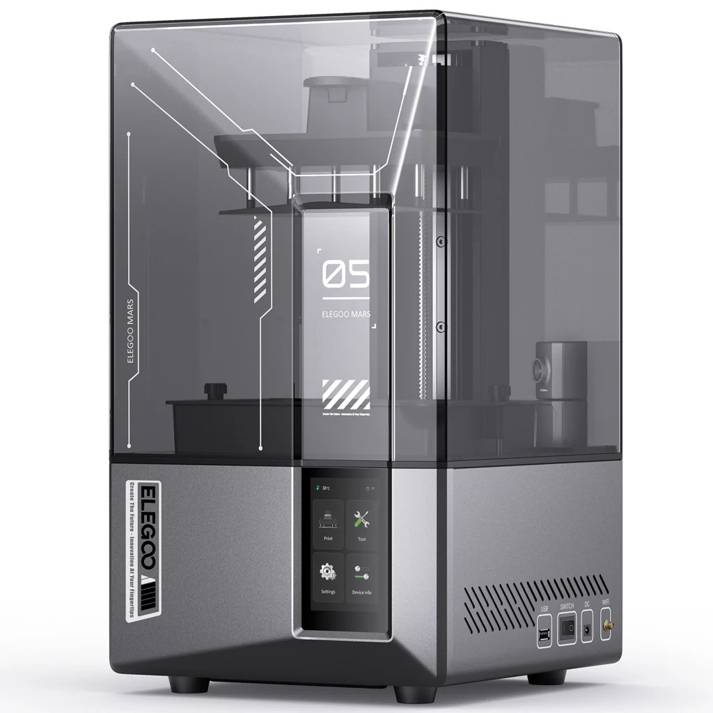 ELEGOO-Mars-5-Ultra-Resin-3D-Printer-9K-7-inch-Mono-LCD-High-Speed-Printing-150mmh-AI-Smart-Camera-WiFi-Transfer-Auto-Leveling-in-Pakistan-4.jpg Elegoo Mars 5 Ultra Resin 9K Resolution 3D Printer - Image 3