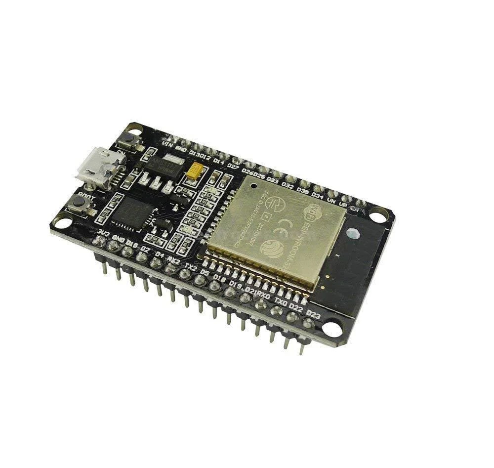 ESP-WROOM-32-ESP32-WiFi-BT-BLE-MCU-Module-2.jpg ESP32 WROOM-32 Wifi+Bluetooth MCU Module 30 Pin - Image 2