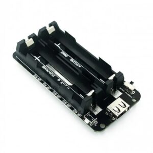 1865O Battery Holder Double Li-ion V8 Battery Shield Micro USB Type C USB Charging Ports