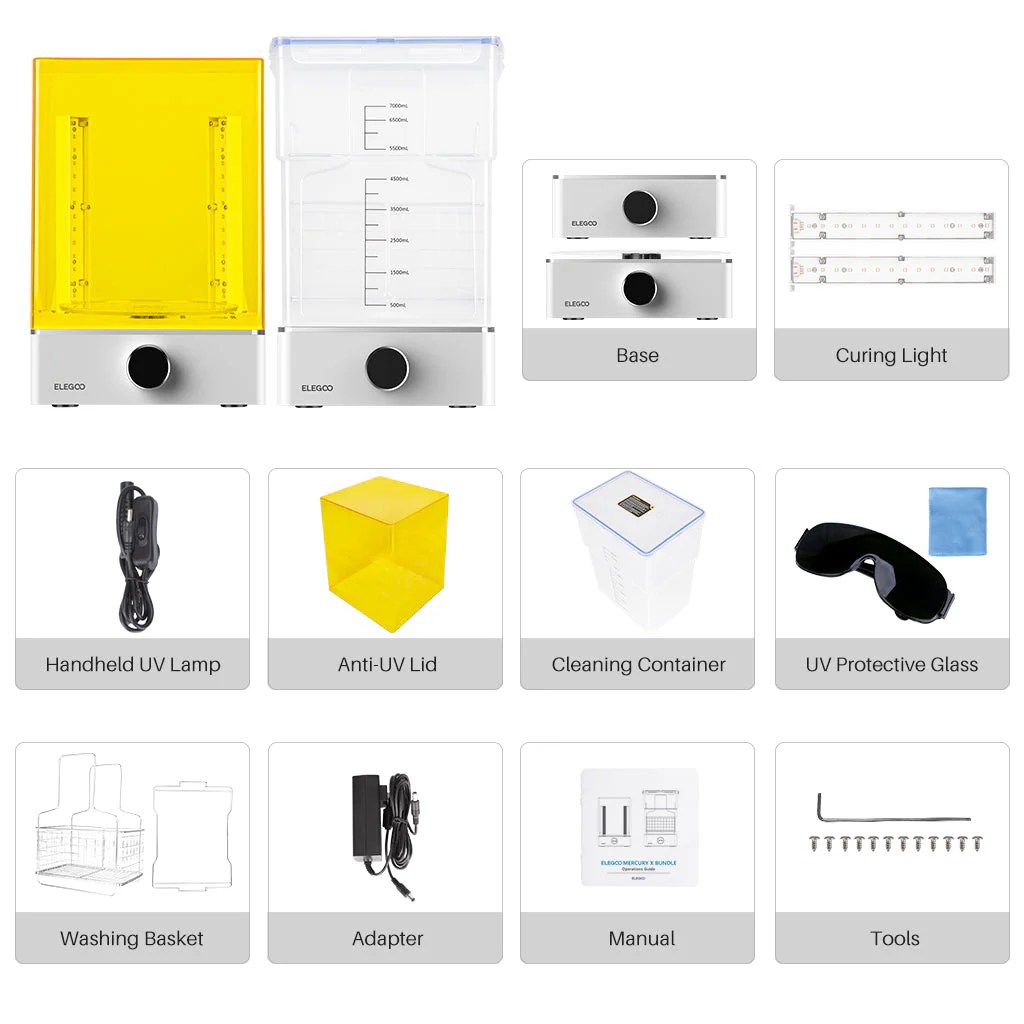 Elegoo-Mercury-XS-Bundle-wash-n-cure-unit-for-resin-3d-printer-at-best-price-in-Pakistan.jpg ELEGOO Mercury XS Bundle with Separate Wash and Cure Station - Image 5