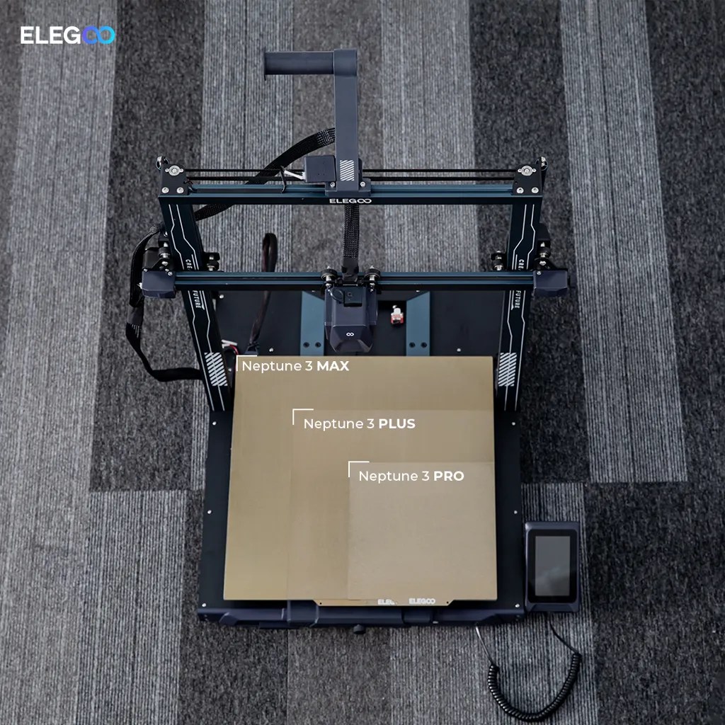 Elegoo-Neptune-3-Plus-max-FDM-3D-Printer-Dual-Gear-Direct-Extruder-300x300x400-Bed-Size-in-Pakistan-1.jpg Elegoo Neptune 3 Plus FDM 3D Printer Dual-Gear Direct Extruder 320x320x400mm Larger Bed Size - Image 8