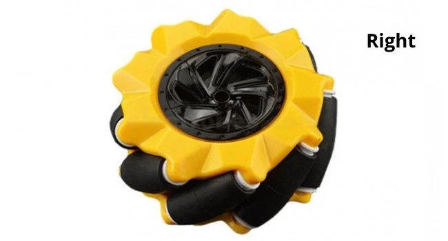 FIT0654-R-005-650x350-1.jpg Mecanum Wheel, 80mm Omni-Directional for Smart Robot Car Right and Left Pair - Image 2