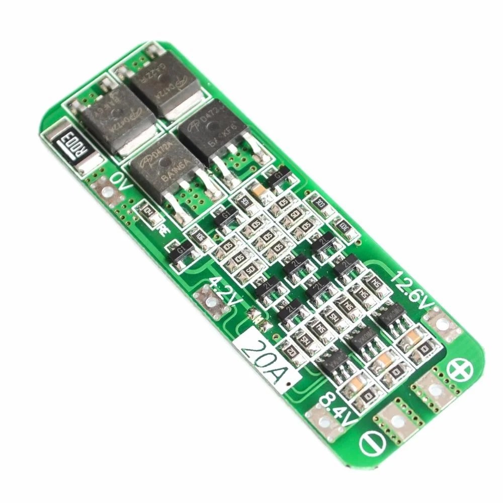 HTB144GUdljTBKNjSZFDq6zVgVXah.jpg 3S 20A 12.6V Cell 18650 Li-ion Lithium Battery Balanced Charging BMS PCB Board with Protection - Image 3
