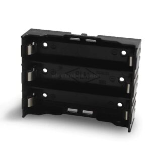 3S 11.1V-12.6V 18650 Three Battery Cell Holder For Rechargeable Li-ion Battery Storage