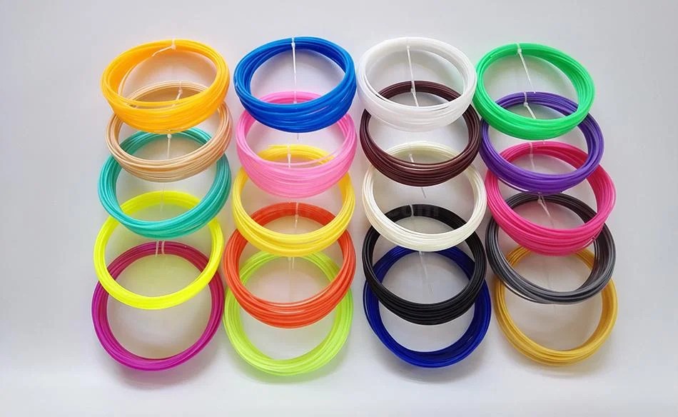 HTB1yX7yRXXXXXXOaXXXq6xXFXXX7.jpg PLA Filament 1.75mm in 20 Different Colours in 5m Rolls for 3D Printer and 3D Pen - Image 3