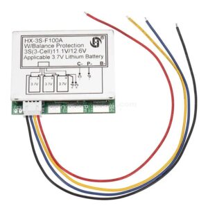 3S 100A 12.6V Cell 18650 Li-ion Lithium Battery Charging BMS PCB Board with Protection Charger Module