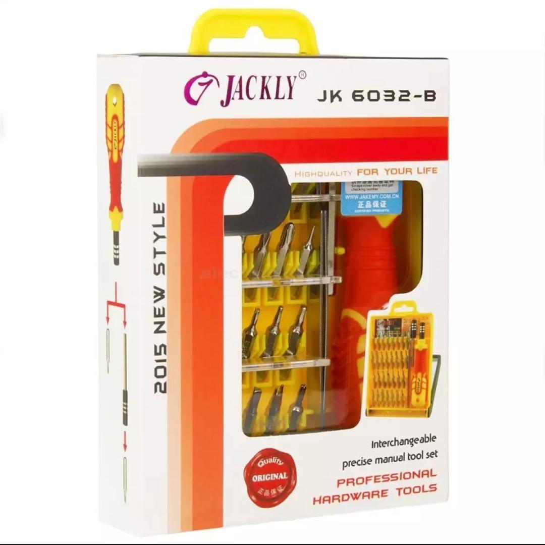 JAKEMY-jk-6032-32in1-pocket-screwdriver-set-tool-kit-magnetic-head-in-pakistan.jpg Jackly JK 6032-B 33-in-1 Screwdriver Set - Image 3