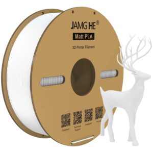 Jamg He 1.75mm Matt PLA 3D Printer Filament 1Kg Spool
