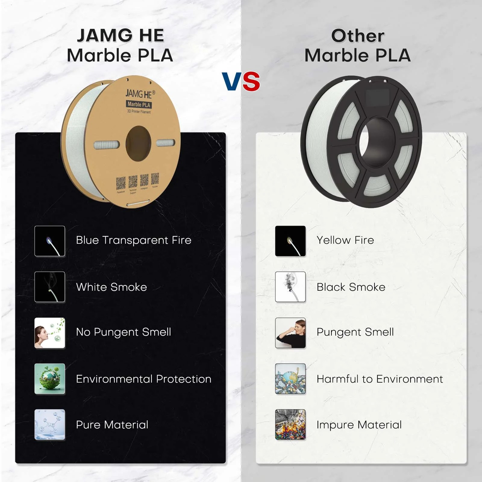 Jamg-he-marble-pla-3d-printer-filament-in-marble-colour-1.75mm-diameter-for-FDM-3d-printer-at-best-price-in-Pakistan.jpg Jamg He 1.75mm Marble PLA 3D Printer Filament 1Kg Spool - Image 8