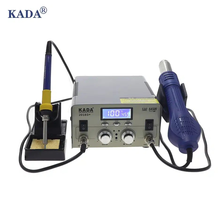 KADA-2018D-2in1-Hot-Air-Soldering-Iron-Station-with-soldering-iron-soldering-iron-stand-digital-disp.jpg KADA 2018D+ 2in1 Hot Air SMD Soldering Iron Station BGA Rework Station