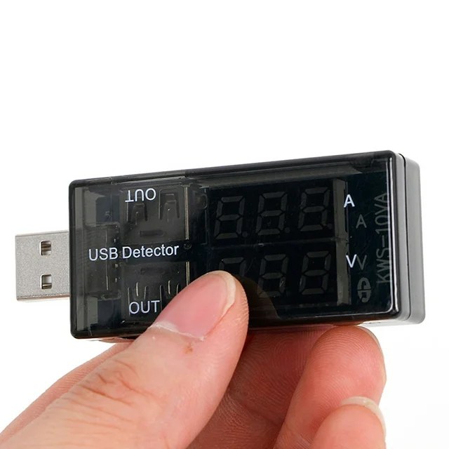 Kewesi-USB-Current-Voltage-Charging-Detector-Mobile-Power-Current-and-Voltmeter-Ammeter-Voltage-USB-Tester-price-in-paksitan.jpg Keweisi USB Current Voltage Charging Detector Mobile Power Current and Voltmeter Ammeter Voltage USB Charger Tester Double Row - Image 6