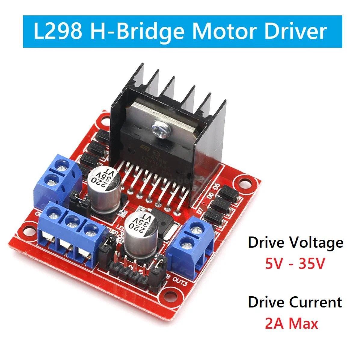 L298N-Dual-H-Bridge-Motor-Driver-Module-Stepper-Motor-Driver-Module-for-DIY-Arduino-in-pakistan.jpg L298N H-Bridge Motor Driver Module - Image 4