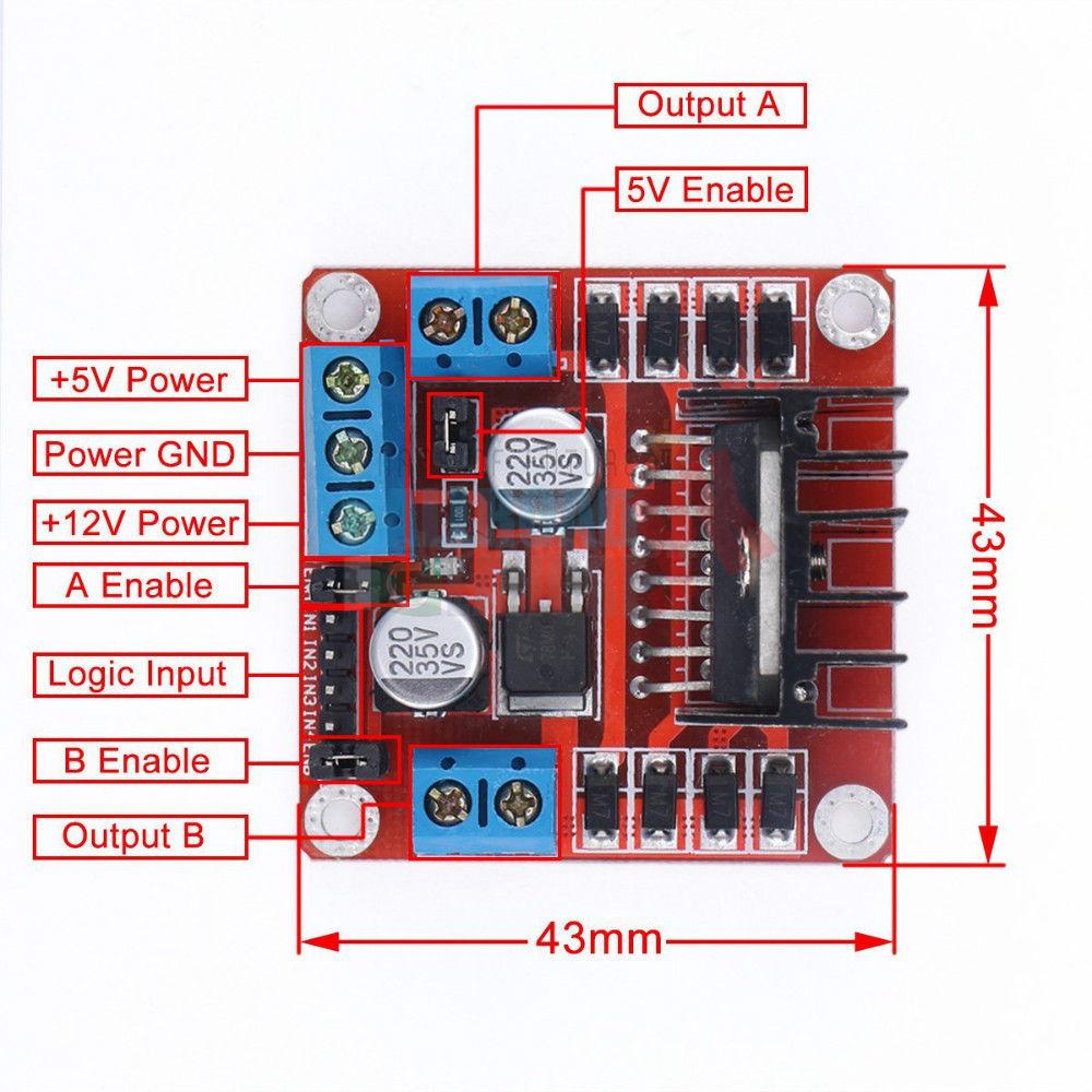 L298N_L298_Motor_Driver_Module_Arduino_Motor_Driver_in-pakistan.jpg L298N H-Bridge Motor Driver Module - Image 5