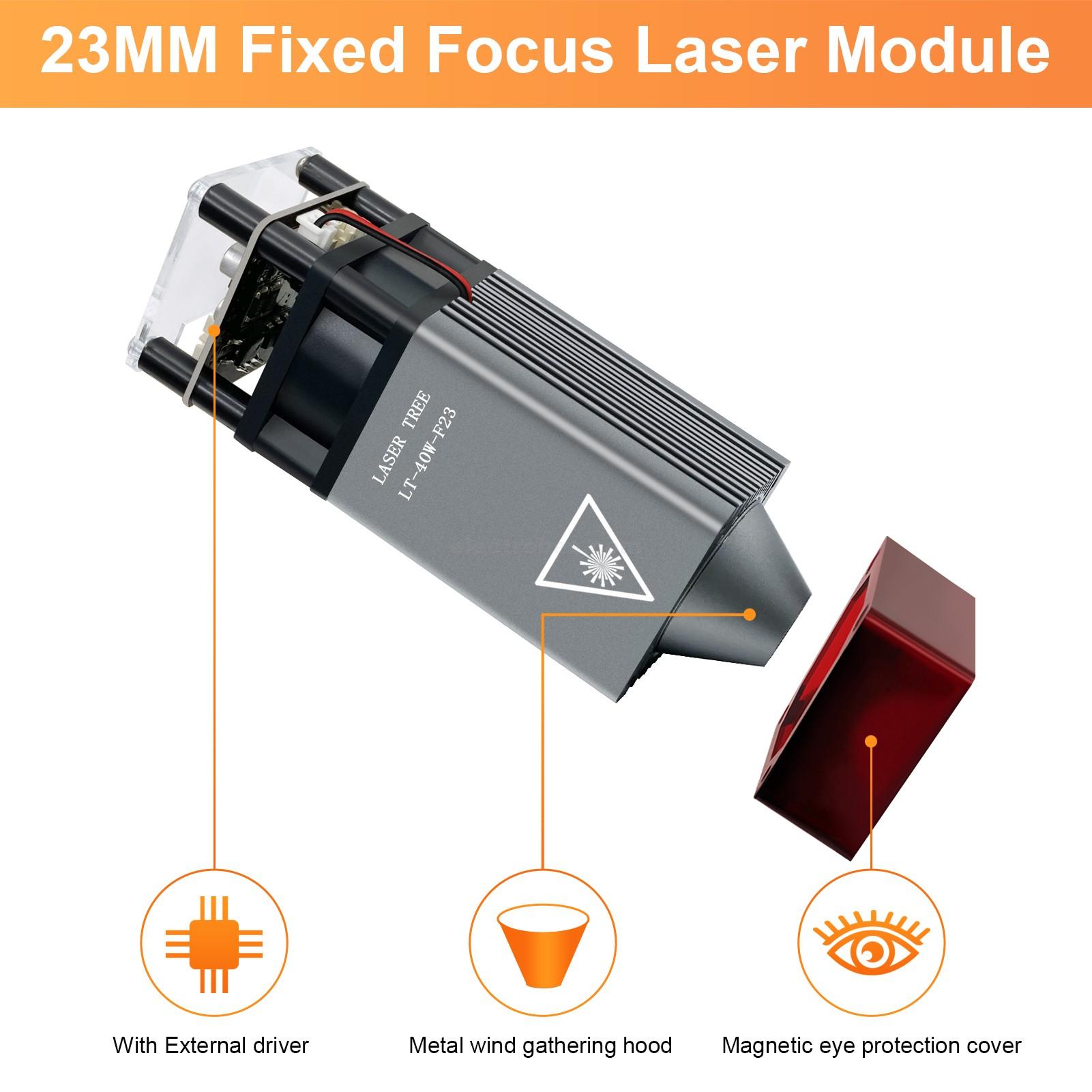 LASER-TREE-40W-Laser-F23-Module-450nm-TTL-Laser-Head-Blue-Light-Module.jpg LASER TREE 40W Laser F23 Module 450nm TTL Laser Head Blue Light Module - Image 5