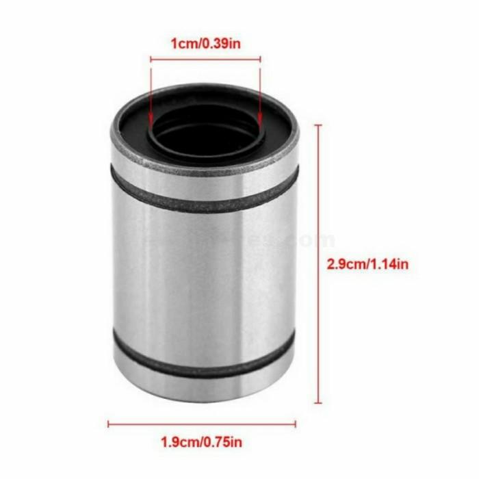 LM10uu-10mm-linear-bearing-for-10mm-linear-smooth-rod-in-Pakistan.jpg LM10UU 10mm Linear Ball Bearing Bush Bushing - Image 3
