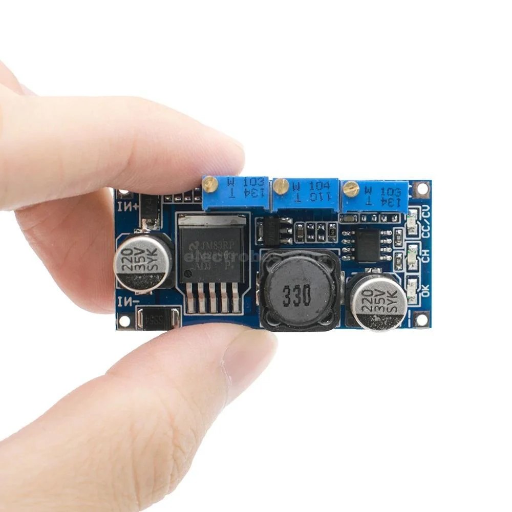 LM2596-LED-Driver-DC-DC-Step-down-Adjustable-CC-CV-Power-Supply-Module-Battery-Charger-Adjustable.jpg LM2596 Tripple / Three Variables Buck Adjustable Step Down Power Supply Module DC-DC Converter - Image 4