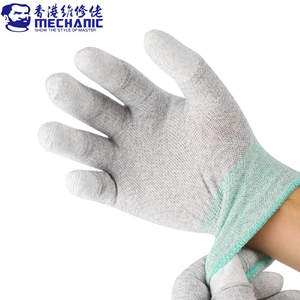 MECHANIC-AS02-Carbon-Fiber-Anti-static-Gloves-Elasticity-PU-Coating-Layer-Protective-Glove-Electronic-safety-work-in-Pakistan.jpg Mechanic AS02 Carbon Fiber Anti-Static Gloves PU Coated Protective Layer Gloves