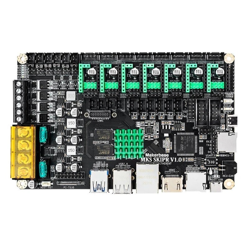Makerbase-MKS-SKIPR-V1-0-Control-Board-MKS-PI-in-Pakistan.jpg Makerbase MKS SKIPR V1.0 32Bit Control Board All-in-one board for Klipper Firmware, Configurable for all 3D printers - Image 2