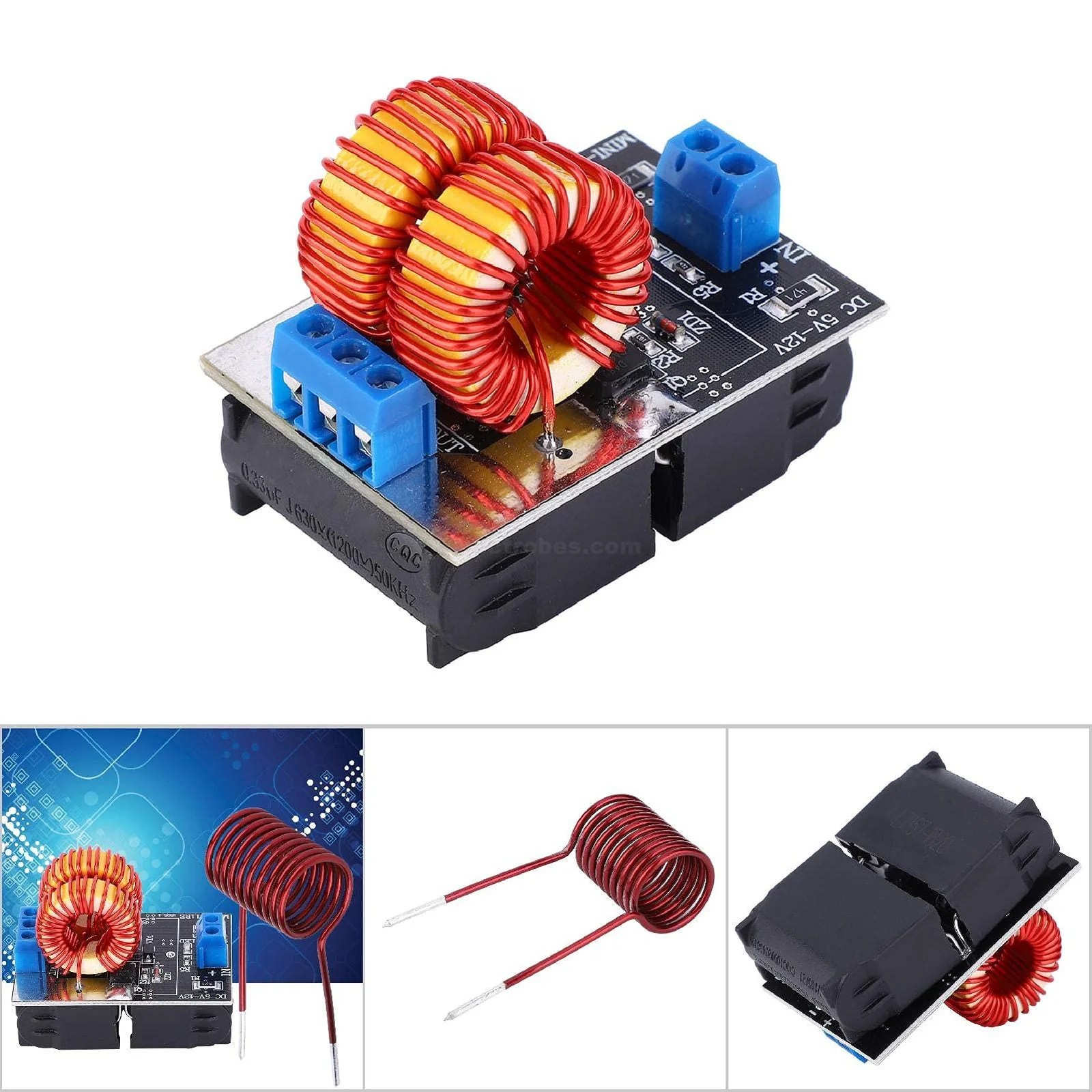 Mini-ZVS-Heating-Board-DC515V-150W-Inductive-board-in-pakistan-islamabad.jpg Mini ZVS Heating Board DC5~15V 120W Inductive Flyback Driver Ignition Coil - Image 3