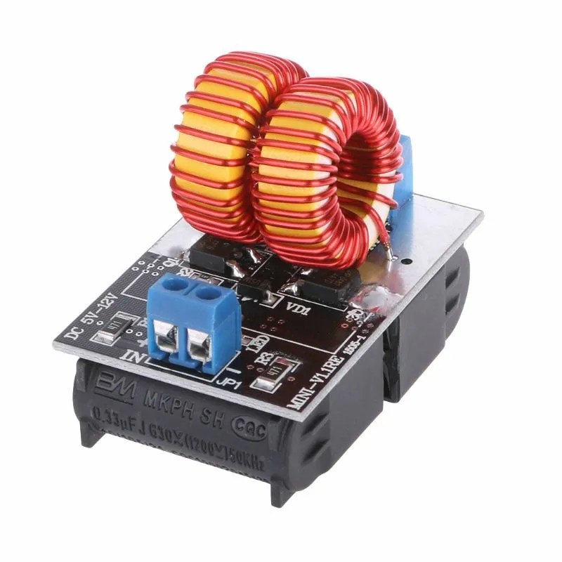 Mini-ZVS-Heating-Board-DC515V-150W-Inductive-board-in-pakistan-rawalpindi.jpg Mini ZVS Heating Board DC5~15V 120W Inductive Flyback Driver Ignition Coil - Image 2