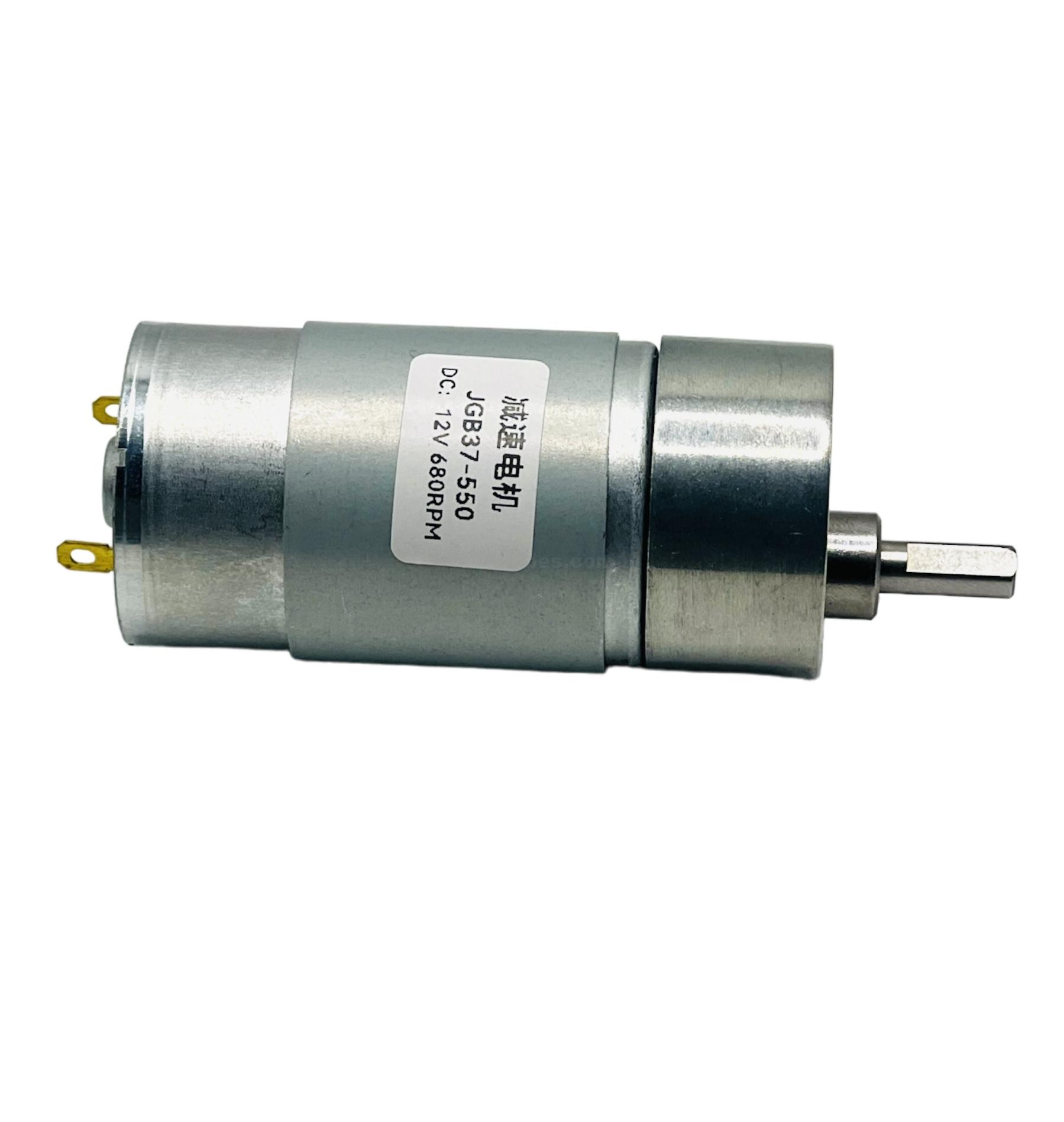 Photoroom_20240530_200038.jpeg JGB37-550 DC 12V 680RPM High Torque Metal Gear DC Motor - Image 3