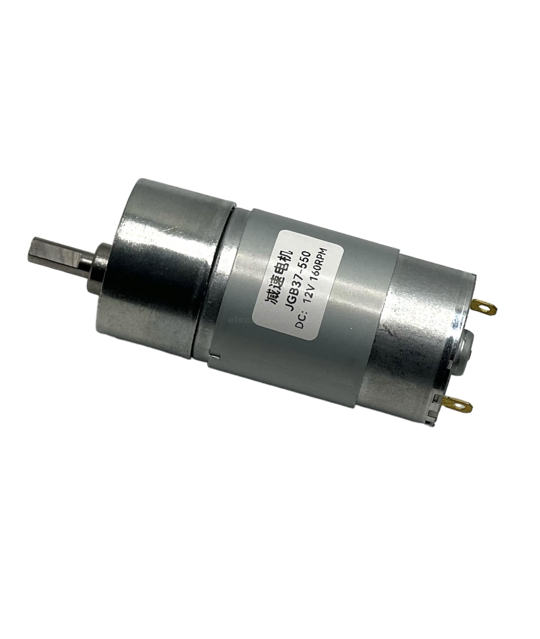 Photoroom_20240608_152239.jpeg JGB37-550 DC 12V 160RPM High Torque Metal Gear DC Motor