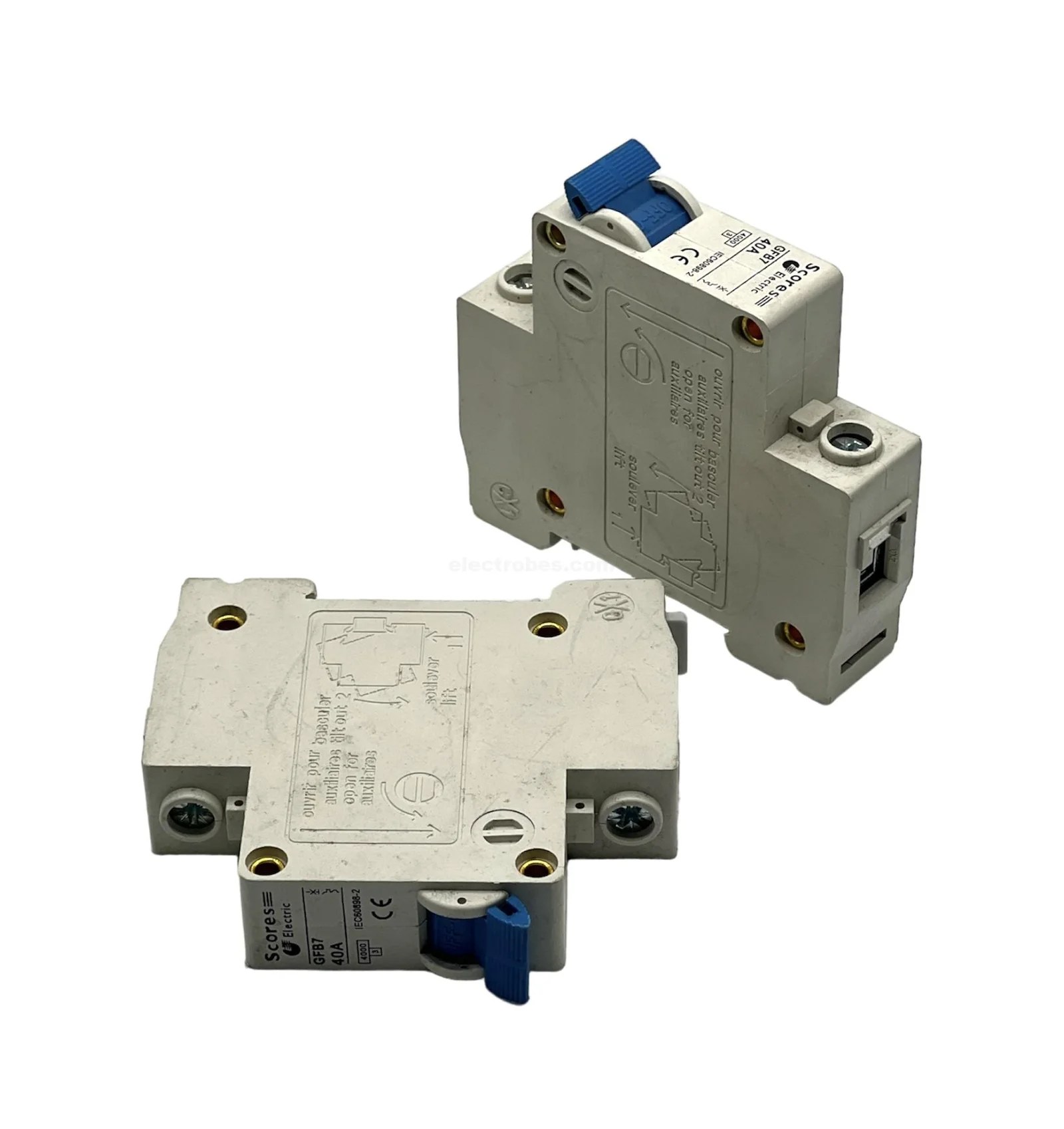 Photoroom_20240625_181044.jpeg GFB7 40A DC DIN Rail Circuit Breaker Safety Switch for E-bike - Image 2