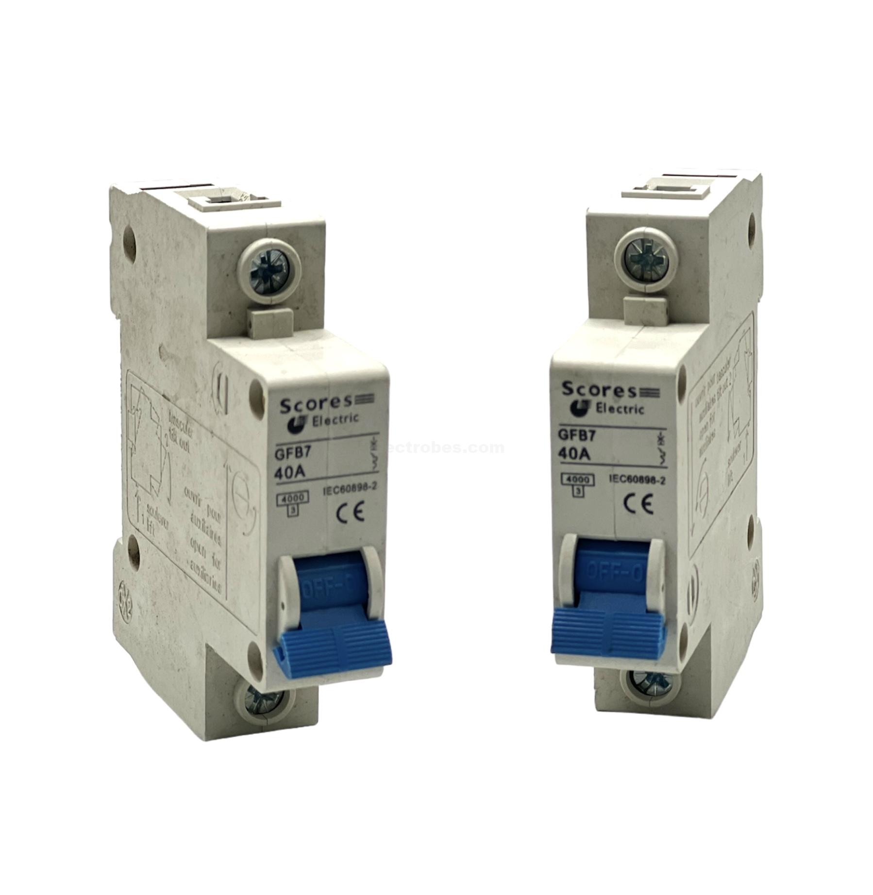 Photoroom_20240625_181116.jpeg GFB7 40A DC DIN Rail Circuit Breaker Safety Switch for E-bike